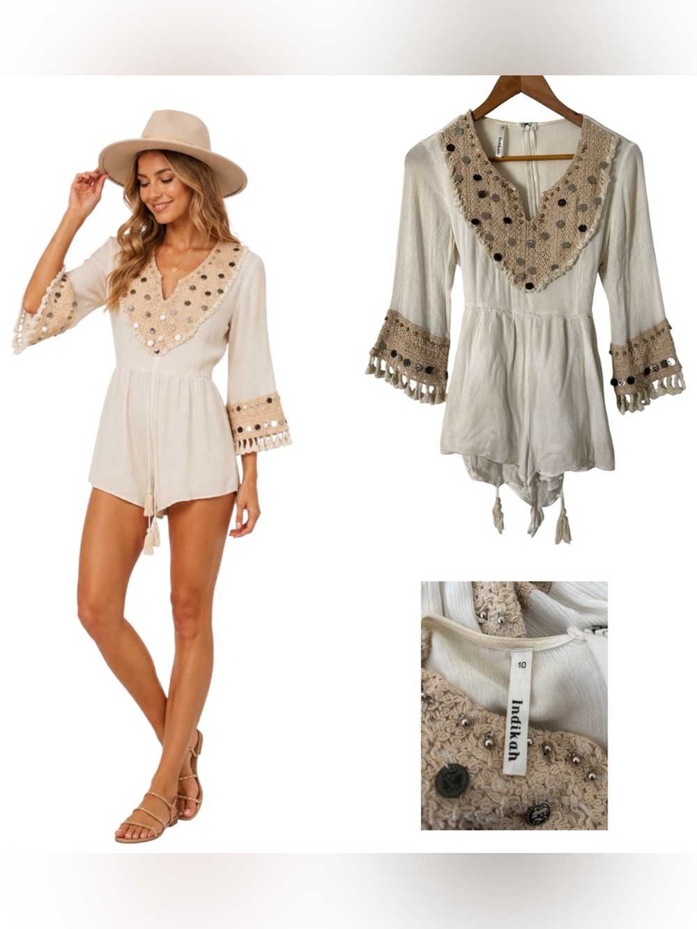 Indikah Boho Romper